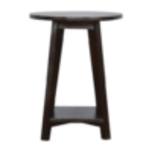 Bar Stool | Walnut Finish | Undercarriage Support