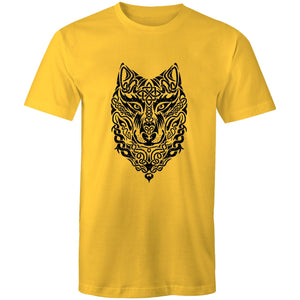 Men's Cool Tribal Wolf T-shirt