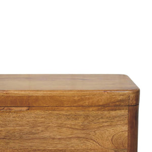 Bola Storage Trunk Bench | Rounded Bedroom Storage