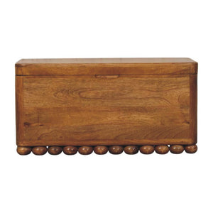 Bola Storage Trunk Bench | Rounded Bedroom Storage