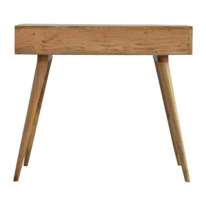 Bone Inlay Writing Desk | Decorative Pattern | Statement Home Office Table