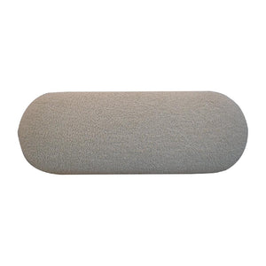 Bouclé Hallway Bench | Upholstered Entryway Seat | Soft Textured Design