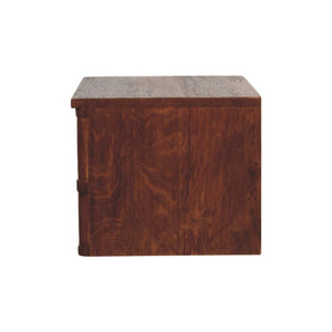 Box Frame Wall Nightstand | Minimalist Design | Space-Saving Bedroom Furniture