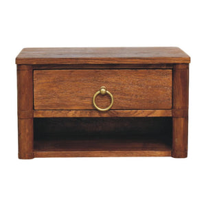 Box Frame Wall Nightstand | Minimalist Design | Space-Saving Bedroom Furniture