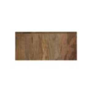 Brass Inlay Wall-Mounted Bedside Table | Solid Mango Wood | Compact Storage