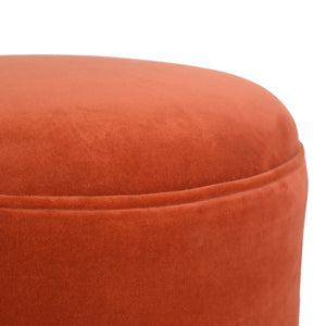 Brick Velvet Nordic Style Footstool | Distinctive Detail | Versatile Home Furniture