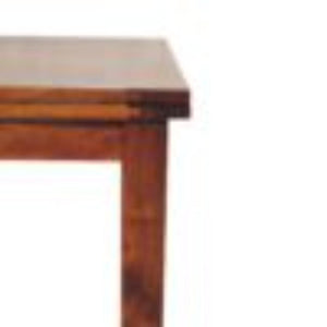 Butterfly Dining Table | Chestnut Finish | Extendable Dining Design