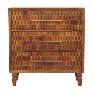 Cadiz Carved Chest | Handcrafted Timber Storage Chest
