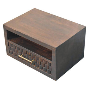 Cadiz Carved Open-Slot Bedside | Carved Detailing | Bedroom Furniture