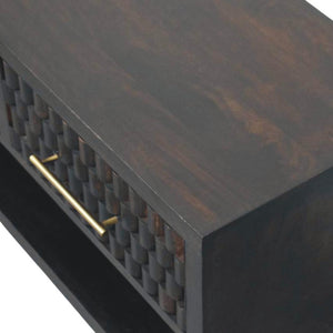 Cadiz Carved Shoe Storage Bench | Carved Detailing | Entryway Seating