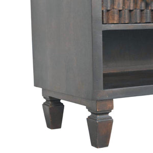 Cadiz Carved Shoe Storage Bench | Carved Detailing | Entryway Seating