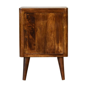 Capri Bedside Table | Compact Bedroom Storage | Contemporary Design