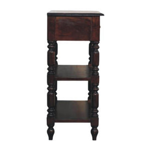Cherry Turned Leg Side Table | Solid Wood | Occasional Table