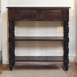 Cherry Turned Leg Side Table | Solid Wood | Occasional Table