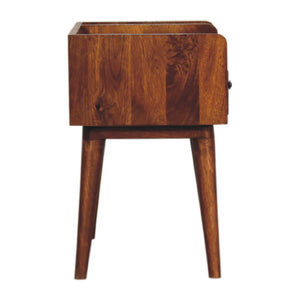 Chestnut Collective Bedside | Solid Mango Wood | Artisan-Crafted Design