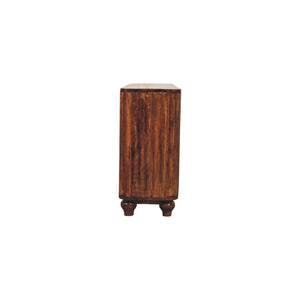 Chestnut Curve Sideboard | Sculptural Dining Room Storage