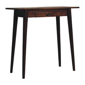 Chestnut Nordic Writing Desk | Compact Timber Desk | Home Office Style