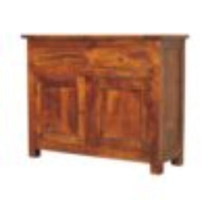 Chestnut Sideboard | 2 Drawer Storage | Dining & Living Room Cabinet