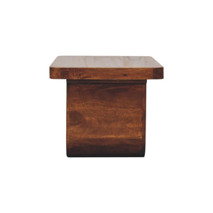 Chunky Chestnut Coffee Table | Solid Wood Living Room Centrepiece