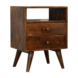 Classic Bedside Table | Chestnut Finish | Timeless Bedroom Storage