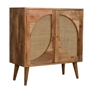 Close-Knit Leaf Cabinet | Botanical Pattern | Decorative Storage