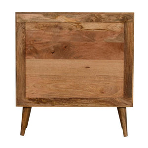 Close-Knit Leaf Cabinet | Botanical Pattern | Decorative Storage