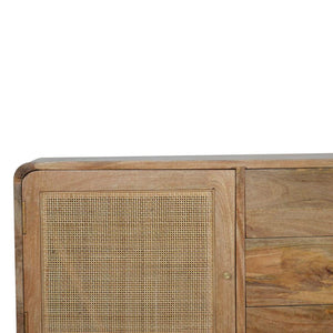 Close-Knit Sideboard | Textured Front | Contemporary Storage Cabinet