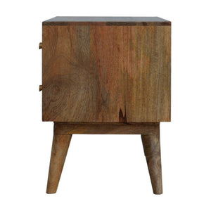 Cube Carved Media Unit | Cube-Carved Detail | TV & Media Storage