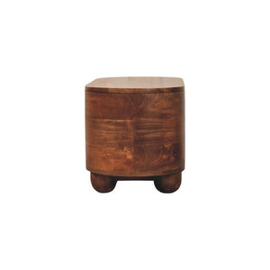 Curva Storage Trunk | Solid Mango Wood | Rounded Profile | Blanket Box and Coffee Table