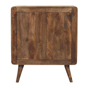 Curve Edge 3 Drawer Chest | Solid Wood Bedroom Storage