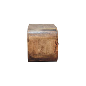 Curved Edge Media Unit | 2 Drawer TV Storage | Soft Contemporary Design