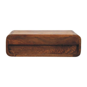 Curved Floating Bedside Table | Sculptural Wall-Mounted Storage