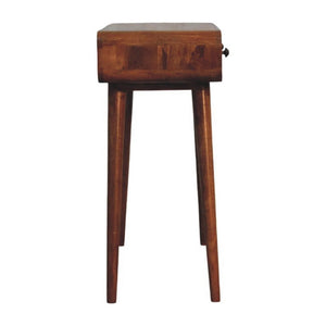 Curved Two-Drawer Console Table | Sculptural Hallway Storage