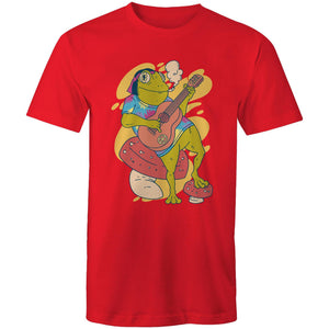 Mens Frog Playing Guitar T-Shirt