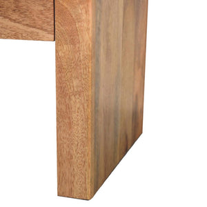 Darcy Bedside | Solid Mango Wood | Natural Wood Finish | Artisan-Crafted Design
