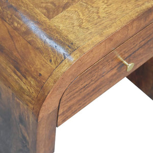 Darcy Chestnut Bedside Table | Solid Mango Wood | Bedroom Storage