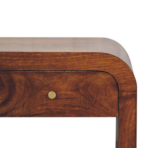 Darcy Chestnut Coffee Table | Solid Mango Wood | Artisan-Crafted Design