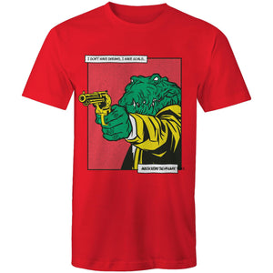 Men's Crocodile Comic Book T-Shirt