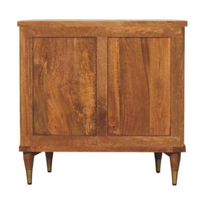 Emerson Ribbed 4 Drawer Chest | Wooden Bedroom Storage | Textured Chest of Drawers