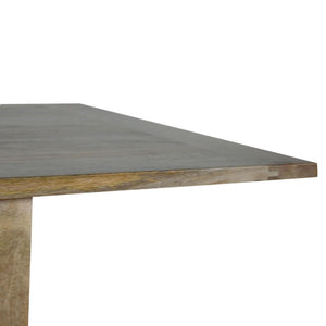 Extendable Butterfly Dining Table | Solid Mango Wood | Oak Finish | 4 to 6 Seat Dining Table
