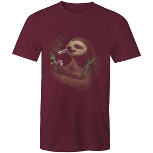 Men's Smoking Sloth T-shirt