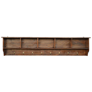 Floating Hook Storage Unit | Wall-Mounted Storage | Compact Organisation