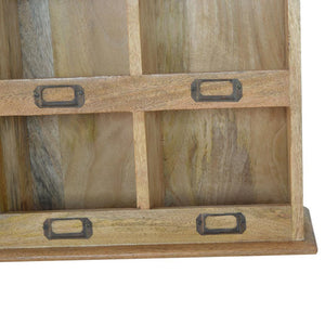 Floating Storage Unit | 9 Open Slots | Wall-Mounted Organiser