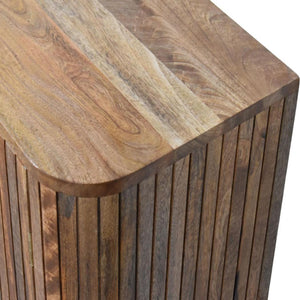 Fluted Curve Cabinet | Textured Detail | Sculptural Storage Furniture