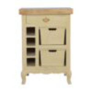 French-Style Cabinet | Cream Finish | Classic Storage