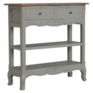 French Style Console Table | Solid Mango Wood | Classic Hallway Furniture