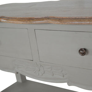 French Style Console Table | Solid Mango Wood | Classic Hallway Furniture