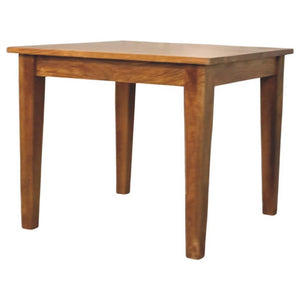 Golden Teak Solid Wood Dining Table | Timeless Family Dining