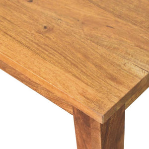 Golden Teak Solid Wood Dining Table | Timeless Family Dining