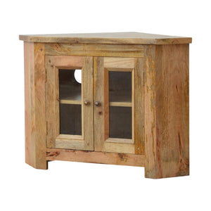 Granary 2 Door Corner TV Cabinet | Space Smart Design | Living Room Storage